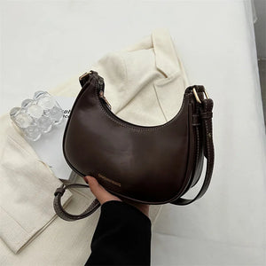 Vintage Women Shoulder Bag Crossbody Purse PU Leather Bag