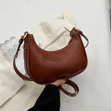 Vintage Women Shoulder Bag Crossbody Purse PU Leather Bag