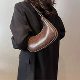 Vintage Women Shoulder Bag Crossbody Purse PU Leather Bag