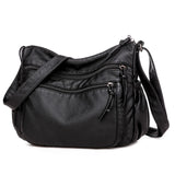 Vintage Women Shoulder Bag Pu Leather Crossbody Bag Lady Handbag