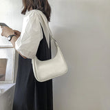 Vintage Small PU Leather Crossbody Bag for Women
