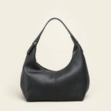 Vintage Women Shoulder Bag Solid PU Leather Under Arm Bags Soft Leather Hobo Sho