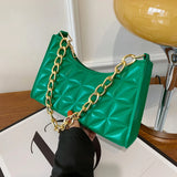 Vintage Women Shoulder Bags Casual Ladies Solid Bag Women PU Leather Underarm Ba
