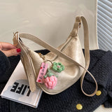 Vintage Women Shoulder Bags Stylish Hobos Waterproof Office Ladies Ins Leisure H