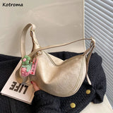 Vintage Women Shoulder Bags Stylish Hobos Waterproof Office Ladies Ins Leisure H