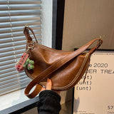 Vintage Women Shoulder Bags Stylish Hobos Waterproof Office Ladies Ins Leisure H