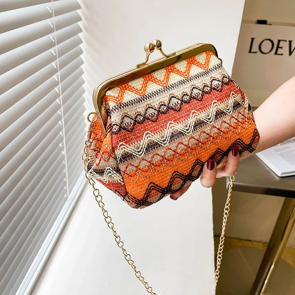 Vintage Women Tote Wallet Top-Handle Bags Solid Shoulder Bags