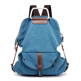 Vintage Women's Canvas Backpack Travel Shoulder Bag Rucksack