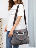 Vintage Women's Canvas Backpack Travel Shoulder Bag Rucksack