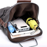 Vintage Women's Canvas Backpack Travel Shoulder Bag Rucksack