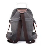 Vintage Women's Canvas Backpack Travel Shoulder Bag Rucksack
