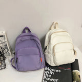 Vintage Women's Backpack Travel Bag Large Capacity Casual Knapsack