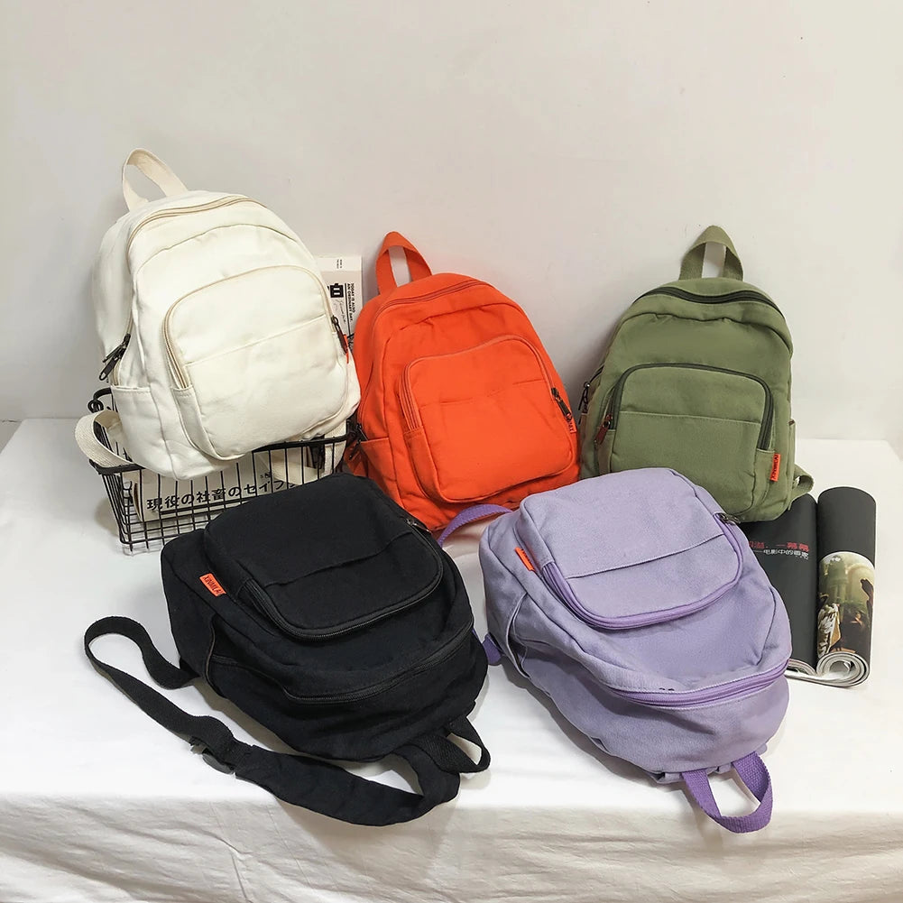 Vintage Women's Backpack Travel Bag Large Capacity Casual Knapsack