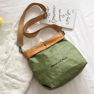 Vintage Women's Shoulder Bag Large Capacity Shopping Retro Style