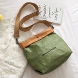 Vintage Women's Shoulder Bag Large Capacity Shopping Retro Style