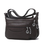 Vintage Women's Bags PU Leather Shoulder Bags Messenger Tote Casual Handbags