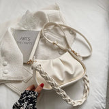 Vintage Women's Crossbodybag Soft Leather Underarm Bag Top Shoulderbags