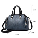 Vintage Women's Large Crossbody Shoulder Bags Top-Handle Totes