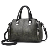 Vintage Women's Large Crossbody Shoulder Bags Top-Handle Totes