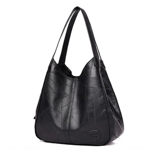 Vintage Women's PU Leather Hobos Single Shoulder Bags