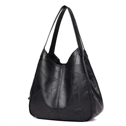 Vintage Women's PU Leather Hobos Single Shoulder Bags