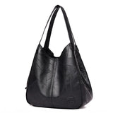 Vintage Women's PU Leather Hobos Single Shoulder Bags