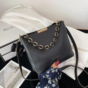 Vintage Women's Shoulder Bag Large Capacity Handbags PU Female Solid Tote bag