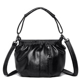 Vintage Women's Leather Crossbody Bag Handbags Ladies Tote Bag