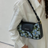 Vintage Women's Embroidered Shoulder Bag
