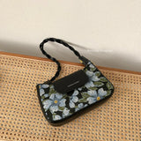 Vintage Women's Embroidered Shoulder Bag