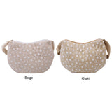 Vintage Woven Small Shoulder Underarm Bag Women Beach Vacation Mesh Flower Purse
