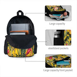 Vintage Yellow Tropical Bird Jungle 2 Backpacks Men's & Women's Bags