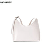 Vintage Mini Bucket Women Shoulder Bag PU Leather Crossbody Bag