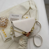 Vintage Handbag Chain Women's Textured One Shoulder Messenger Bag