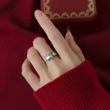Vintage Calf Zodiac Ring with Opening