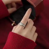 Vintage Calf Zodiac Ring with Opening
