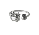 Vintage Calf Zodiac Ring with Opening