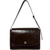 Vintage Women Messenger Bag Large Capacity Pu Leather Shoulder Bag