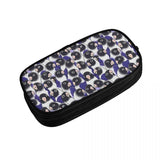 Violet Masked Lovebird Pen Box Student School Anime Zipper Pen Bag