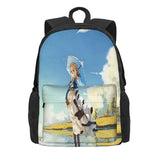 Violet Evergarden 3 Backpacks Men Women Girls