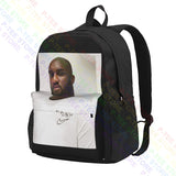 Virgil Abloh Large Capacity Backpack Gym Style