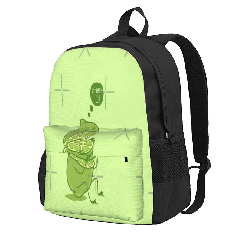 Vitamin C Backpack for Men Women Youth