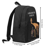 Vizsla And Wine Funny Dog 2 Backpacks Men's Backpacks Bags For Women Anime