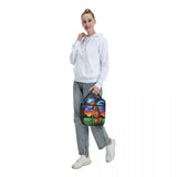Vizsla Starry Night Insulated Lunch Bags for Women Pet Dog Lover Portable Cooler