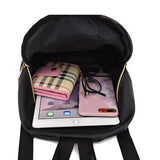 Dragonfly Lady Backpack 3D Diamond Shoulder Bag Retro Female Bag