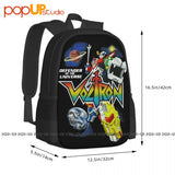 Voltron In Space Cartoon Pop Culture Backpack