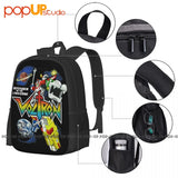 Voltron In Space Cartoon Pop Culture Backpack