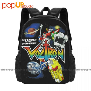 Voltron In Space Cartoon Pop Culture Backpack