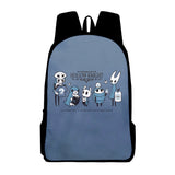 WAWNI Hollow Knight Zipper Bag 3D Schoolbag Travel Bag