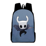 WAWNI Hollow Knight Zipper Bag 3D Schoolbag Travel Bag